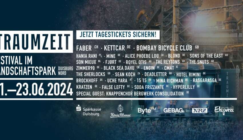 Traumzeit Festival 2024 in Duisburg